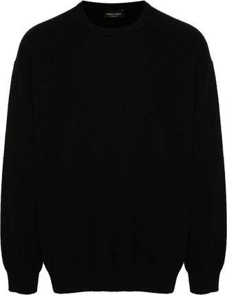 Roberto Collina merino wool sweater - men - Merino - 54 - Black