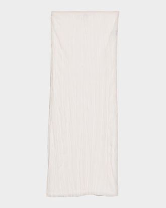 Toteme Crinkled Knit Maxi Skirt