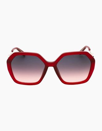 Marc Jacobs Womens Marc Jacobs Grey Lens Red Sunglasses - Size: ONE size
