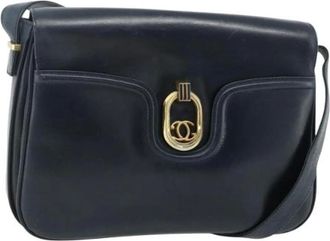 Gucci Pre-owned Cuoio borse-gucci - - Pre-owned - Donna - Blu - ONE SIZE