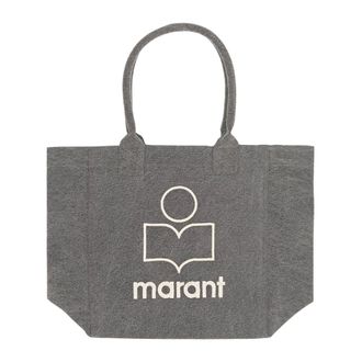 Isabel Marant Yenky Petit Tote - female - Isabel Marant - Shopping Bags - Gray - ONE SIZE - Bags