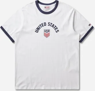 Levi's Men s U.S. Soccer Ringer T-Shirt White