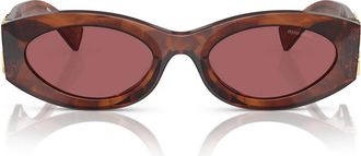 Miu Miu Sunglasses Mu11 W 11 Q08 S Havana/Brown Gradient Women