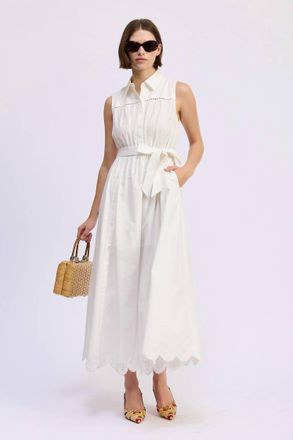 En Saison Brittany Maxi Dress In White