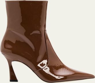 Stuart Weitzman 85mm Vinnie Leather Booties