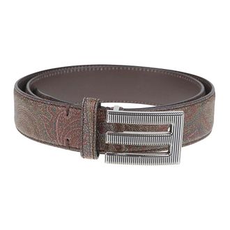 Etro Etro, Belts, male, Brown, Size: 100 CM Arnica Logo Belt