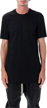 Rick Owens Level T - Heren - T-shirts - Zwart - L - Katoen - Tops