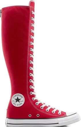 Converse Sneakers con lacci e zip - Rosso