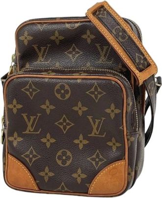 Louis Vuitton Pre-owned Cross Body Bags, female, Brown, Size: ONE SIZE Pre-owned Vintage Monogram Shoulder Bag