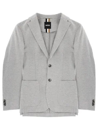 BOSS Light Grey Hanry Patch Jacket