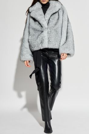 Stand Studio Faux Fur India, Womens, Grey