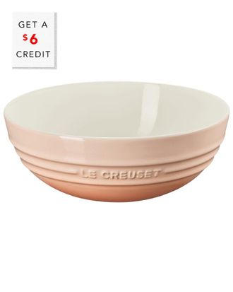 LE CREUSET Multi Bowl Peche With $6 Credit