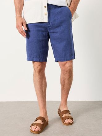 Fat Face FatFace French Navy Bosbury Linen Chino Shorts