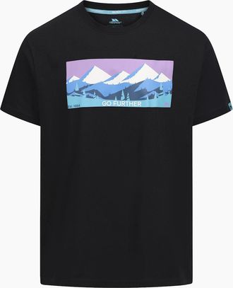 Trespass Mens Trespass Mens Sven T-Shirt - Black - Size: 42