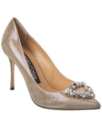 Sergio Rossi Godiva Precious Suede Pump
