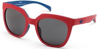 adidas AOR008 053.021 Womens Sunglasses Red Size 53