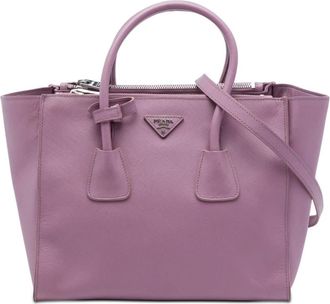 Prada Pre-owned Prada Medium Saffiano Twin Pocket Satchel Ladies 2P3041HODCWP30KM