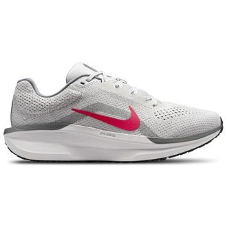 Nike Mens Air Winflow 11 - Running Shoes - Photon Dust / Fire Red / Smoke Grey Size 10.0