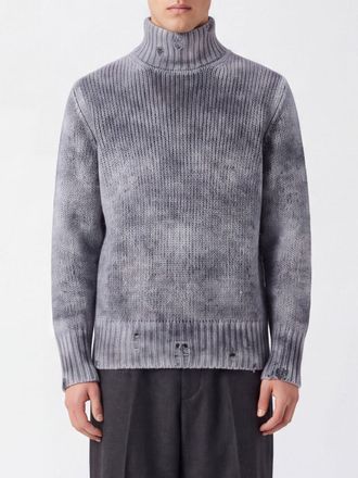 Avant Toi Dolcevita in cashmere e seta con fantasia astratta