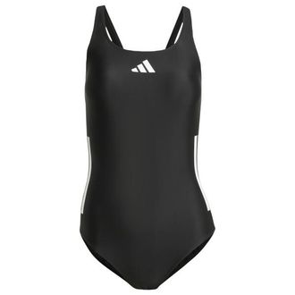 adidas 3 Stripes Bold Swimsuit Badeanzug f&uuml;r Damen | schwarz