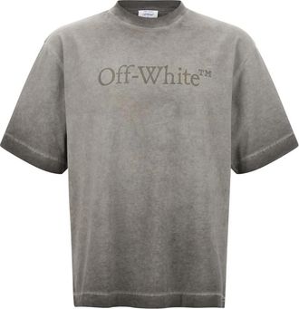 Off-white Grey Laundry Skate T-shirt