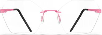 Blackfin Bf1073 Aero Loop B3-P1 Rimless Geometric Titanium Eyeglasses with Minimalist Design