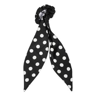 Dolce & Gabbana Hair Accessories, female, Black, Size: ONE SIZE Hair Scrunchie