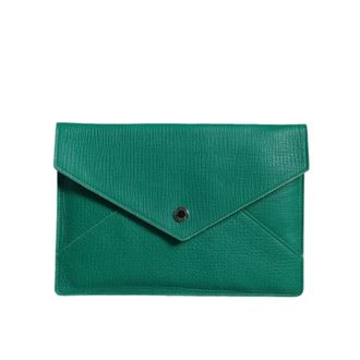 Dolce & Gabbana Pre-owned Tessuto clutches - - Pre-owned - Donna - Verde - ONE SIZE