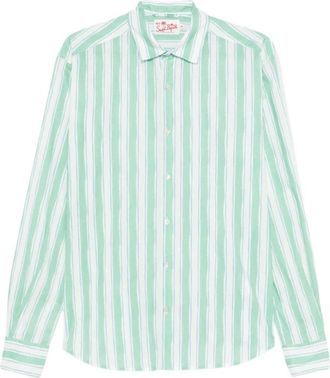 MC2 Saint Barth Casual Shirts - Heren - Casual Overhemden - Groen - 2XL - Overhemden
