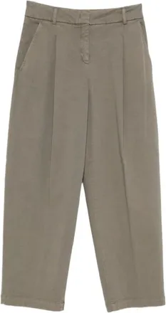 Via Masini 80 Pantaloni Larghi - - Trousers - Donna - Verde - M