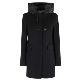 Fay Toggle Coat - - Coats - Donna - Nero - L