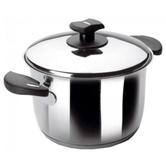 Lacor Olla Alta 24cm Con Tapa Fondo Difusor Inox Ladycor Lacor