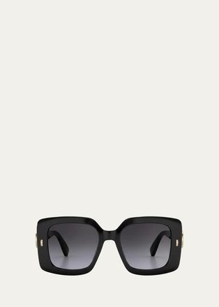 Dior Initials S2I 53MM Square Sunglasses