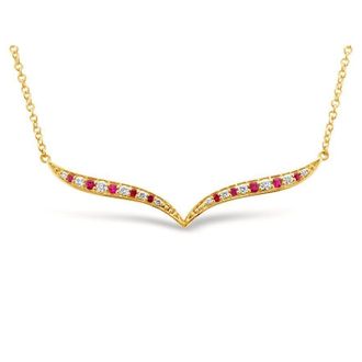 Le Vian Ladies Precious Pendant Necklace set in 14K Honey Gold YQUX 41
