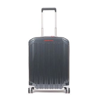 Piquadro 4 wheel cabin suitcase - unisex - Piquadro - Cabin Bags - Black - ONE SIZE - Suitcases