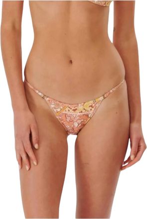 Rip Curl Wanderer Skimpy Coverage Bikini Bottom In Maroon