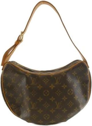 Louis Vuitton Pre-owned Shoulder Bags, female, Brown, Size: ONE SIZE Pre-owned Monogram Canvas Shoulder Bag