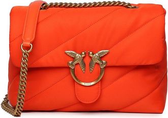 Pinko Love Puff Quilted Crossbody Bag