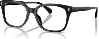 Ralph Lauren 55mm Rectangle optical glasses in Black at Nordstrom