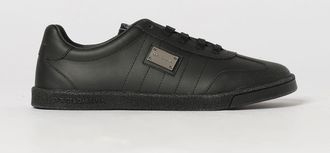 Dolce & Gabbana Sneakers low top da bambino in pelle di vitello liscia