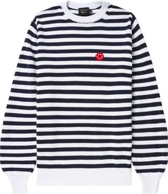 Joshua Sanders Crewneck - Dames - Ronde hals truien - Blauw - M - Katoen - Truien & Vesten