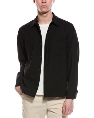 Theory Wool-Blend Overshirt