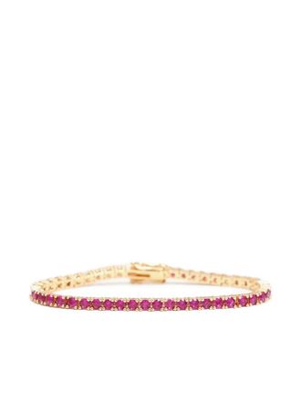 Izabel Display Armband verfraaid met kristallen - Roze