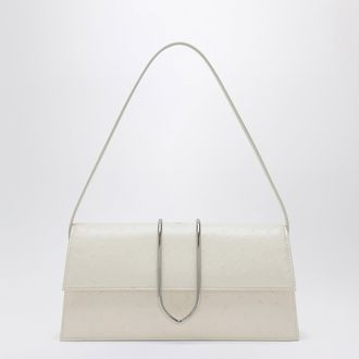 Jacquemus Le Bambino Long ivory bag in greasy-effect leather