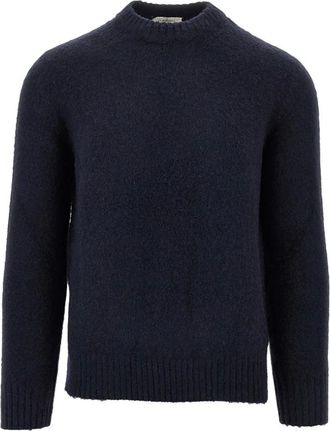 PIACENZA 1733 Maglione in misto seta e cashmere - - Knitwear - Uomo - Blu - 2XL