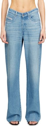 Diesel Regular Jeans - 1971 D-Sent - Jeans - Woman - Blue