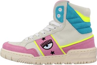Chiara Ferragni Lace-Up Sneakers - Dames - Sneakers - Veelkleurig - 37 EU - Schoenen