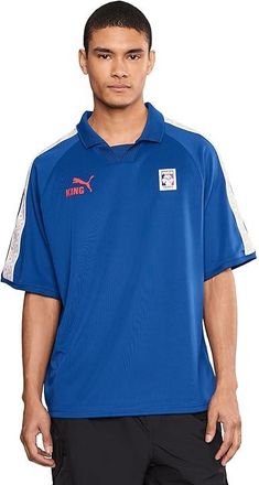 Puma King Fanpack France Jersey Mens Licensed Blazing Blue/Puma Red/Puma White : 2XL, Polyester