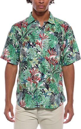 Tommy Bahama Verde Gardens Linen-Blend Shirt