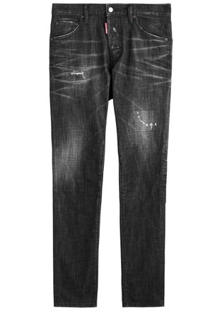 Dsquared2 Cool Guy Distressed Skinny Jeans - Black - 52 (IT52 / XL)